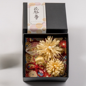 かんなフラワーアート『花魁の華』