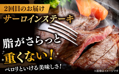 【3回定期便】最高級品質の和牛肉！しまね和牛3回コース(ロースすき焼き・サーロインステーキ・訳ありサイコロステーキ) ブランド牛 焼肉 モモ バラ肉 冷凍 人気 島根県松江市/有限会社宮本食肉[ALC