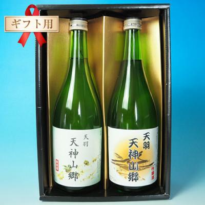 ふるさと納税 富津市 【ギフト用】吟醸酒&純米酒「天羽 天神山郷」味くらべ 720ml×2本 |  | 03