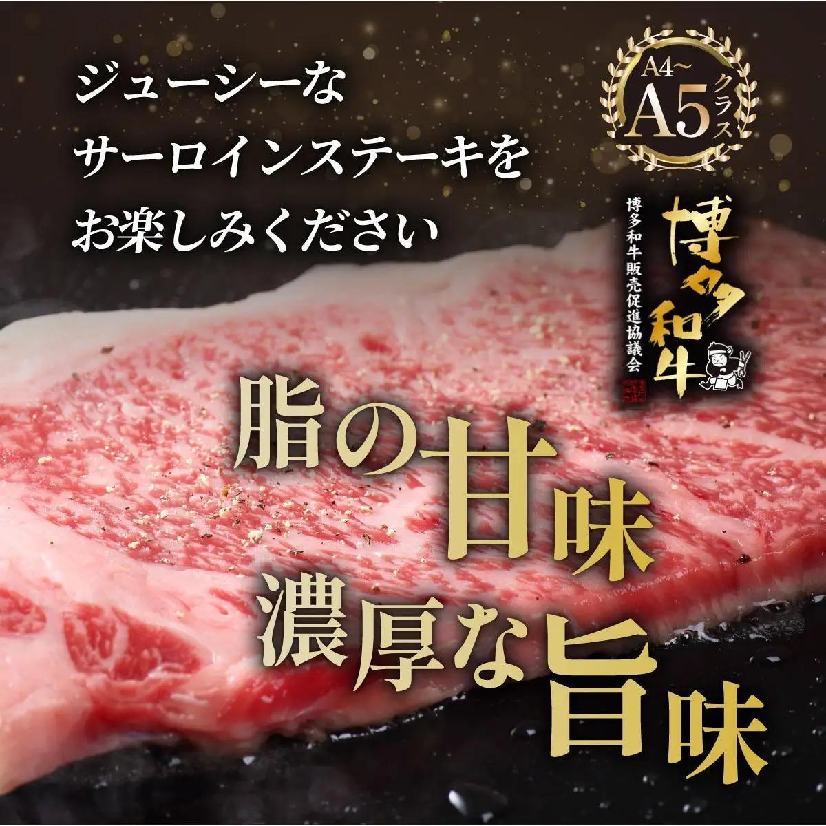  ＜定期便・全12回＞博多和牛 サーロイン ステーキ 200g×2枚【久田精肉店】