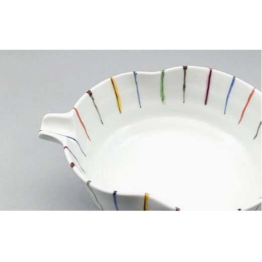 有田焼 惣太窯 煮物鉢 線十草【白峰堂】食器 器 うつわ 手描き 鉢 おもてなしの器 A18-112_イメージ2