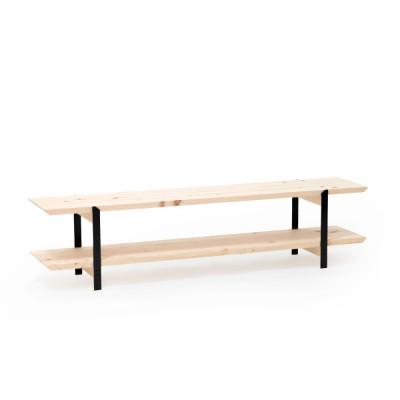 ふるさと納税 西粟倉村 kinari TV bord(キナリ TVボード) Black【幅150cm×奥行31cm】