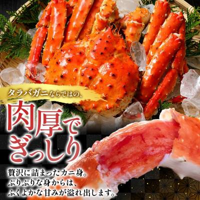 ふるさと納税 小樽市 タラバガニ足 ビードロカット 約800g 北海道 小樽市 |  | 01