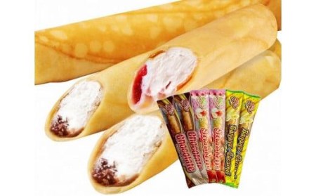 クレープスティック６個セット（RH-6）（ クレープ クレープスティック クレープセット お菓子 クレープ スイーツ クレープ ）【LF001_x】
