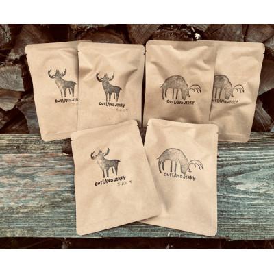 ふるさと納税 別海町 OUTLAND JERKY　(根室産蝦夷鹿ジャーキー)　たべくらべセット