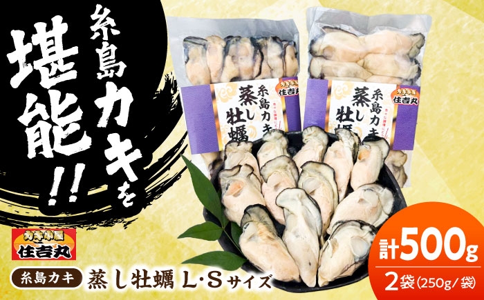 
                  糸島カキ 蒸し牡蠣 Lサイズ・Sサイズ セット 糸島市 / カキ小屋 住吉丸 [ACJ017]
                