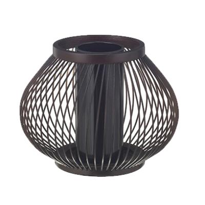 ふるさと納税 静岡市 駿河竹千筋細工 花器 「雫」(しずく)