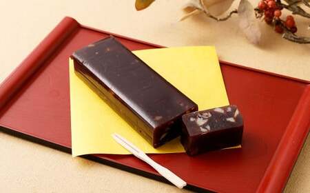 くるみ深山古武士 羊羹 3本 和菓子 胡桃 くるみ クルミ スイーツ お菓子 おかし おやつ ようかん 羊かん