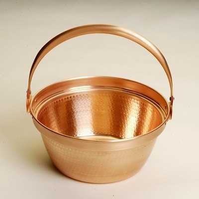 
            銅製 山菜鍋27cm (槌目入り) FCSF030001
          
