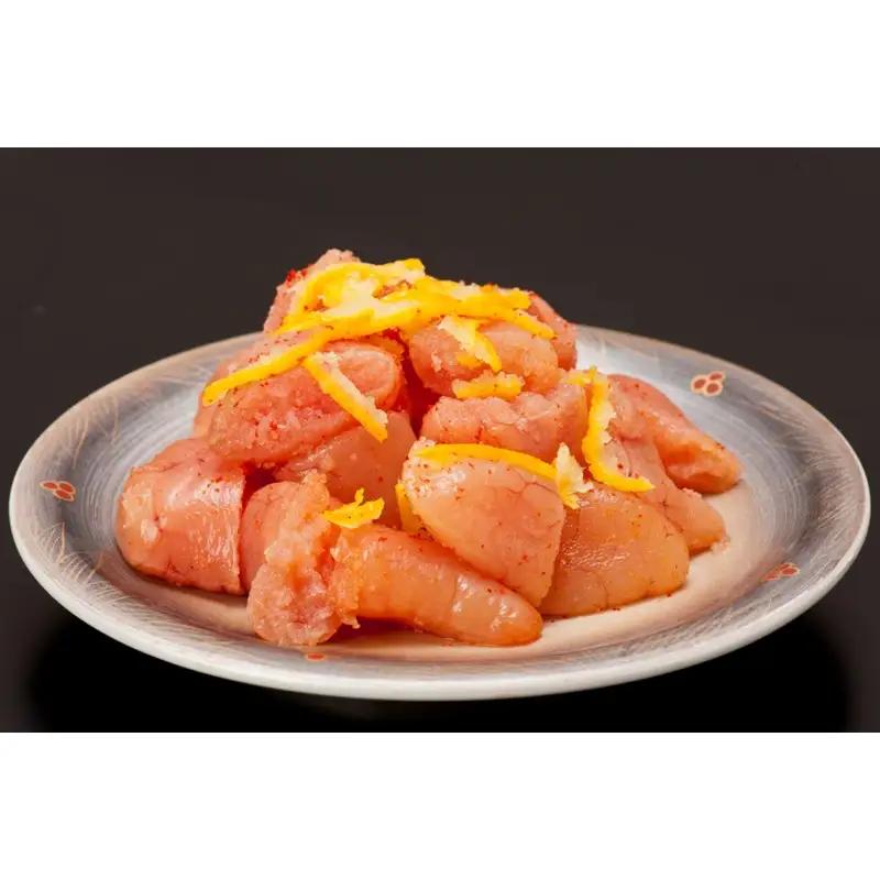 【訳あり】辛子明太子ゆず皮入り切大 500g【091-0003】