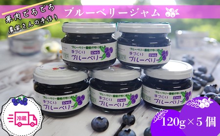 ブルーベリージャム 120g×5個 ブルーベリージャム ブルーベリージャム ブルーベリージャム ブルーベリージャム ブルーベリージャム
