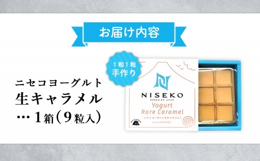 ニセコヨーグルト生キャラメル　1箱