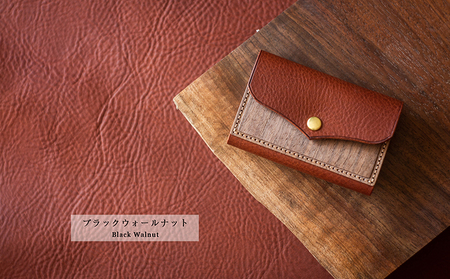 木×革 カードケース 茶色 木製 革製品 名刺入れ 名刺ケース カード入れ おしゃれ かわいい レザー 雑貨 ファッション雑貨 ファッション小物 日用品 ビジネス 長野 長野県 箕輪町 茶×ｱﾒﾘｶﾝ