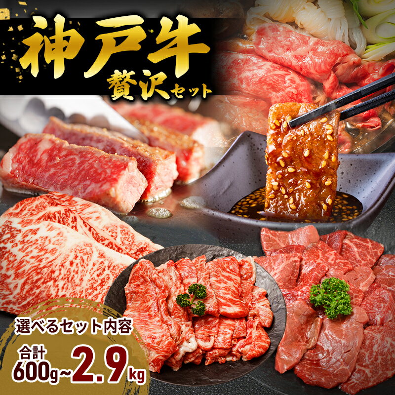 【ふるさと納税】神戸牛 福袋 帝神 おまかせコース A～F サーロインステーキ モモステーキ もも肉 肩ロース カルビ 神戸牛 和牛 国産牛 国産牛肉 牛肉 牛 肉 お肉 ステーキ ステーキ肉 ステーキセット 焼肉 すき焼き 食べ比べセット 食べ比べ