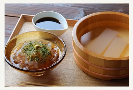 【リピーター様向け】柿田川名水ところてん12人前セット　おすすめのタレ付き　伊豆河童