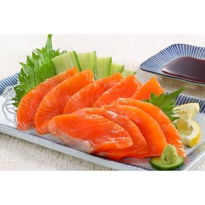 ふるさと納税 宮城県 みやぎサーモンロイン550g(背・腹　各1パック)