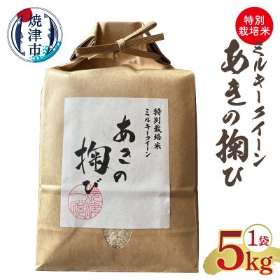 ふるさと納税 焼津市 新米 ミルキークイーン あきの掬び 5kg×1袋(a19-057)