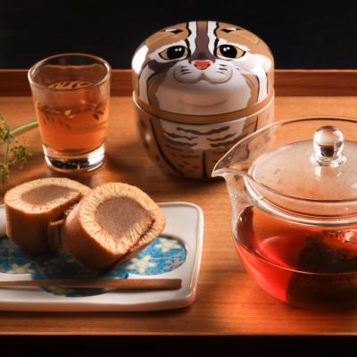 ふるさと納税 対馬市 対馬のお茶入り とらやま缶 |  | 01