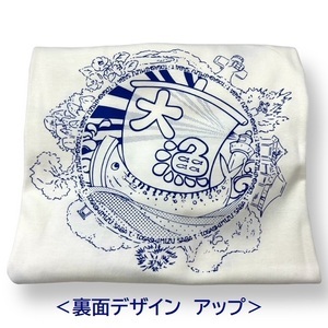 地域限定オリジナルデザインTシャツ（バニラホワイト・綿素材）男女兼用サイズ 【R01018】