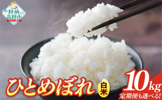 先行予約 【単品】 令和8年産 白米 10kg 品種：ひとめぼれ 【 米 お米 ライス お弁当 おにぎり 人気 ギフト 長期保存 岩手県産 川の駅産地直売組合よこた 】 RT3388-10h