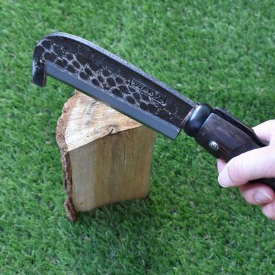 ふるさと納税 三条市 [山人]槌目箸付両刃鉈 鋼付 牛革ケース 鉈 薪割り キャンプ用品 アウトドア用品【046S001】 |  | 01