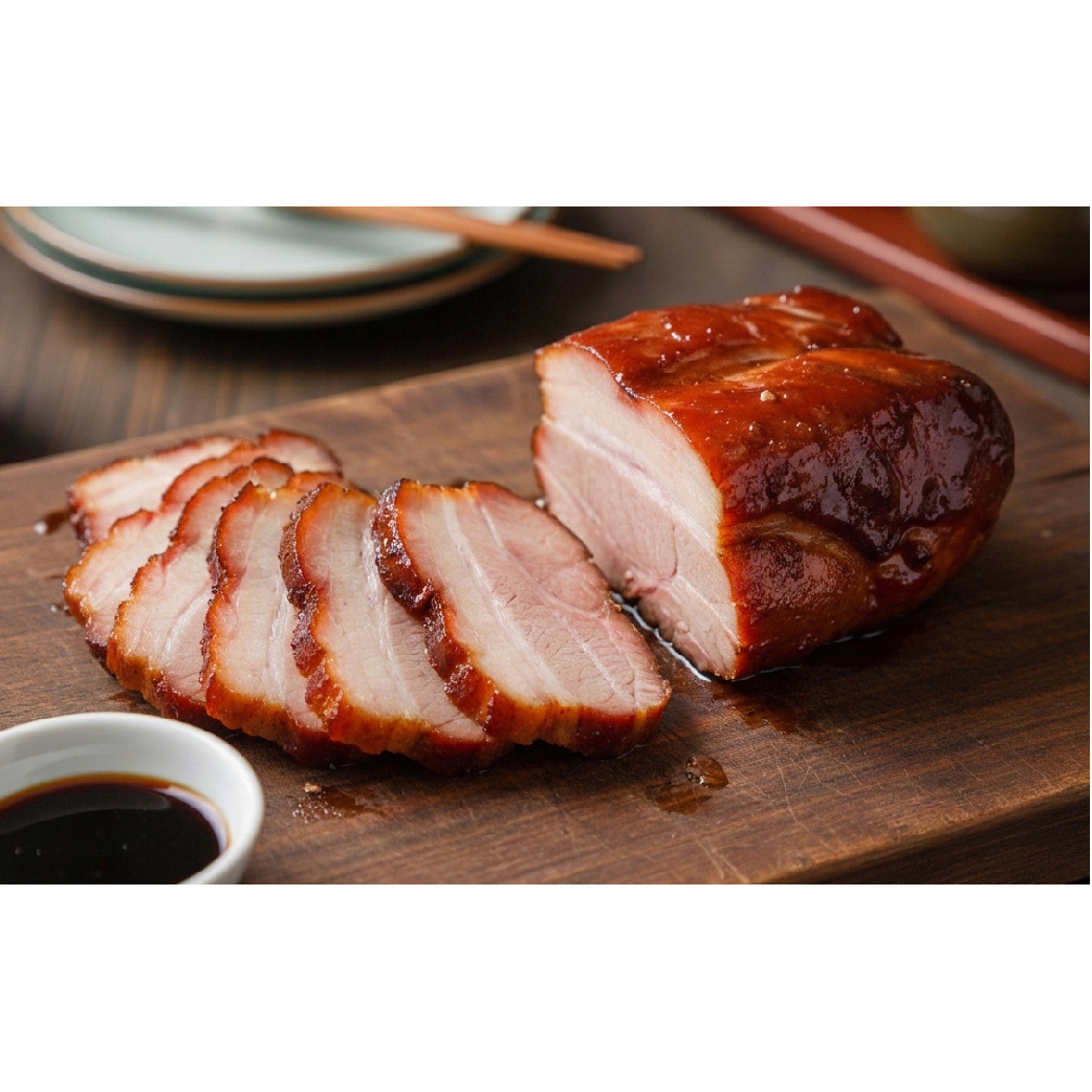 自家製焼豚（ブロック）1.2ｋｇ　　[焼き豚 焼豚 チャーシュー 焼き豚 焼豚 チャーシュー 焼き豚 焼豚 チャーシュー 焼き豚 焼豚 チャーシュー]_イメージ3