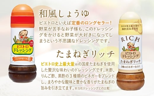 人気不動のドレッシング6本セット