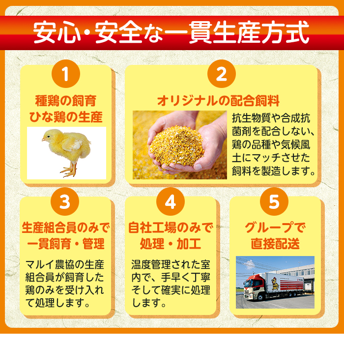 i671 南国元気鶏人気商品詰合せ(もも肉・ムネ肉・手羽元・合計3kg)【マルイ食品(鹿児島)】