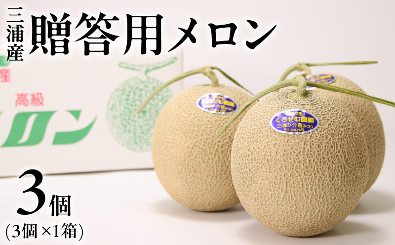 
            贈答用メロン　M001-001
          