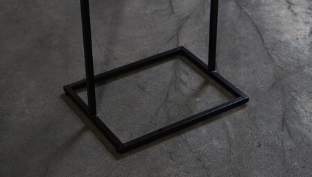 アイアンハンガーラックSサイズ（ブラック）（2153）