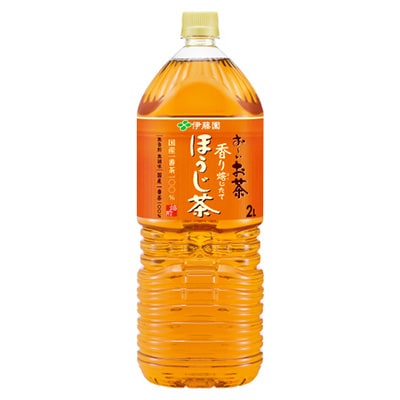 2023年9月発送開始『定期便』おーいお茶ほうじ茶2L　6本(1ケース)全3回【5128908】