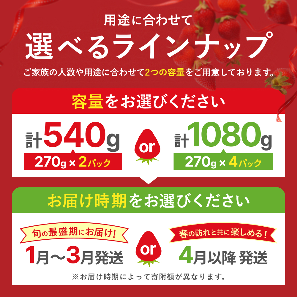 1月~3月発送　葛城市産古都華4パック【ichi0002】_イメージ4