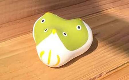 めじろおし 天草土人形 伝統工芸品 置物
