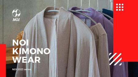 【藍×Lサイズ】KIMONOWEAR カーディガン ・ スカート セット  服 ファッション 衣料