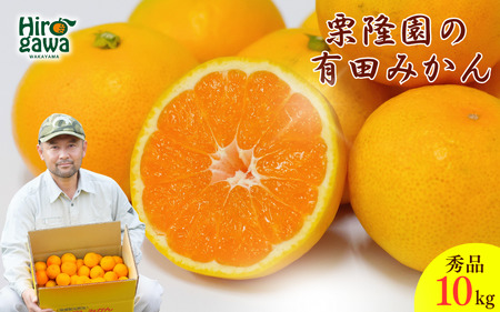  有田 みかん 秀品 サイズ混合 10kg / 有田みかん 温州みかん 甘い 秀品  和歌山 柑橘 10kg ※2026年10月上旬～2027年2月上旬に順次発送【krt004-p-10A】