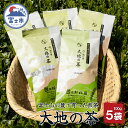 【ふるさと納税】 お茶 「大地の茶」500g (100g×5袋) お茶の葉 日本茶 緑茶 茶葉 セット 富士山麓 コク中蒸し製法 こだわり 美味しい 銘茶 煎茶 ギフト プレゼント 飲み物 富士のやぶ北茶 静岡茶 お茶葉 老舗 大正5年創業 村松園 富士市 (1680) [sf002-135]