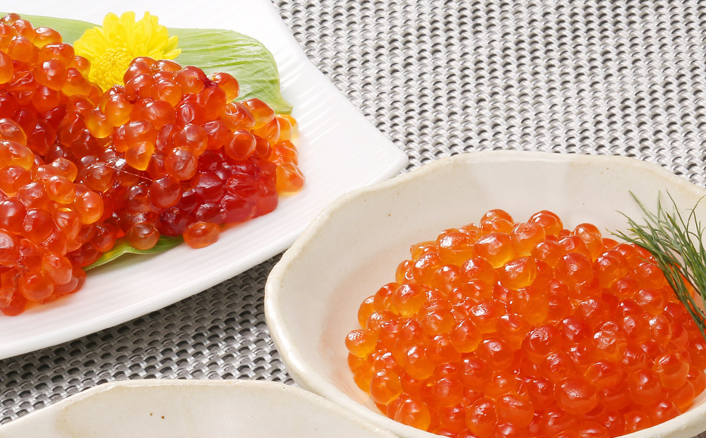 佐藤水産 ご飯のおとも４種(5)◇鮭ルイベといくら・筋子３種