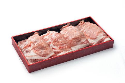 純白のビアンカ 豚ロース 焼肉用 800g 1D05009