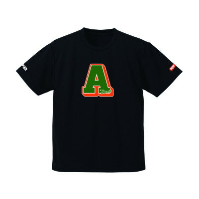 【ふるさと納税】JTTA公認　卓球ユニフォーム【男女兼用(ドライ):Mサイズ】アルファベット　A　ブラック【1551272】