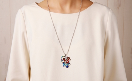 七宝純銀ペンダント