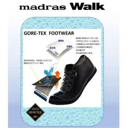 ゴアテックス防水で雨でも安心・快適マドラスウォークの紳士靴 MW5631SA ブラック 27.5cm【1614343】