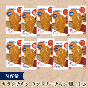 【6ヶ月/定期便】サラダチキン タンドリーチキン風 100g×10個 計1kg 6回 リン酸不使用 冷凍 鶏肉 サラダ スパイス お弁当 おかず