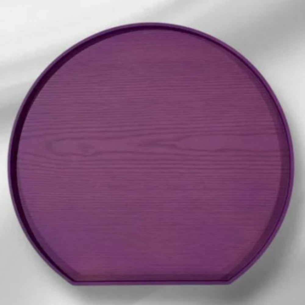 半月トレイ 紫色［NF75］ 303446_CU90037VC02