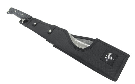 MH Matchet 洋鉈 藪漕ぎ鉈 全長466mm ノコギリ ステンレス黒化処理 燕三条 Muthos Homura