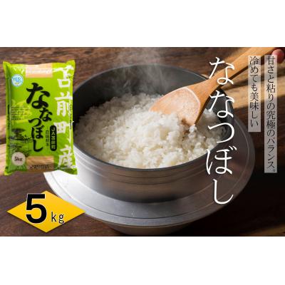 ふるさと納税 苫前町 令和7年産 北海道とままえ産 ななつぼし 5kg 米 お米 北海道産 北海道米 rum02