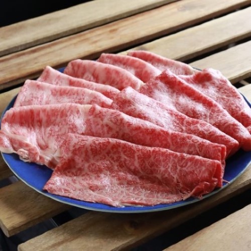 M386　熊野牛ロース＆赤身スライスすき焼き、しゃぶしゃぶ用６００ｇ