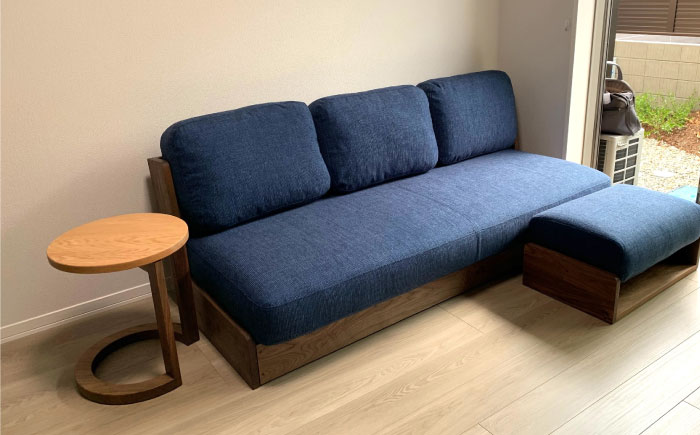家具 kitoki 小泉誠デザイン WK30.side table（サイドテーブル）広島県福山市/若葉家具株式会社 テーブル 木製 おしゃれ 北欧 サイドテーブル スツール 無垢材 軽量 [BADX0