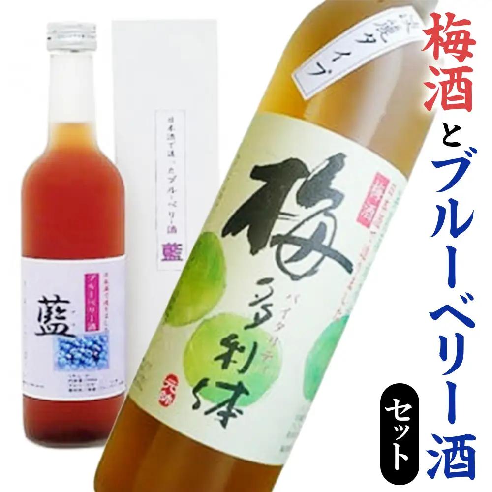 梅酒とブルーベリー酒セット 梅酒 日本酒 カクテル アルコール