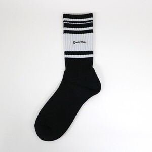 【2026年2月中旬から順次発送】 テーラーメイド ラインドクルーソックス 1足 TL700【ブラック】 《 靴下 25センチ 26センチ 27センチ くつ下 ソックス テーラーメイド ランドクルーソ