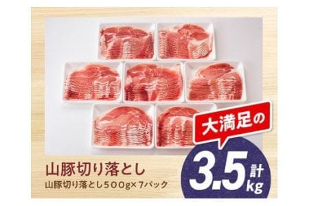 豚肉 宮崎県産 ブランド豚 切り落とし 3.5kg　豚肉